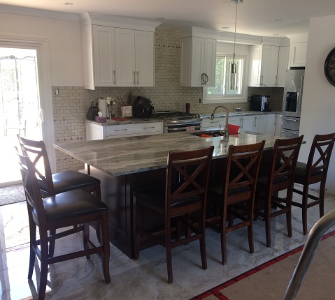 kitchen island bar mississauga installation