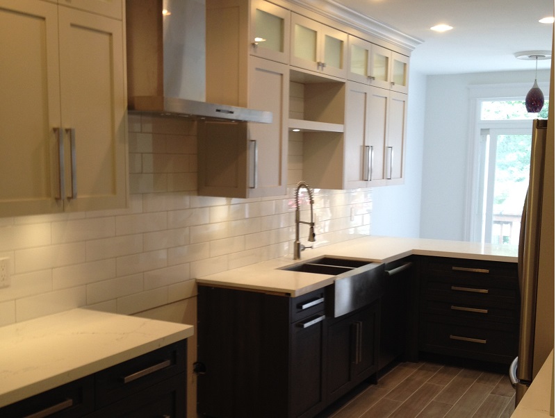 Kitchen Sink Subway Tile Backsplash